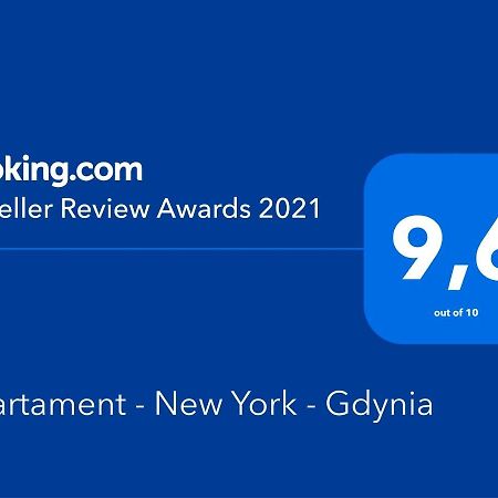 Апартаменты Apartament - New York - Гдыня Экстерьер фото